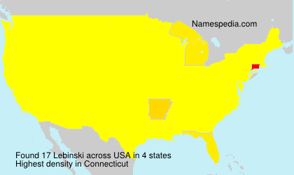 Surname Lebinski in USA Surname Lebinski in USA