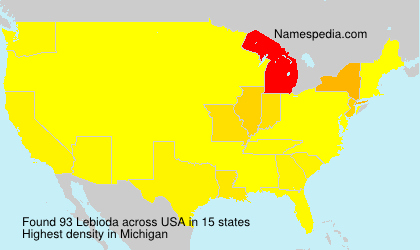 Surname Lebioda in USA Surname Lebioda in USA