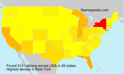Surname Leblang in USA Surname Leblang in USA