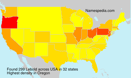 Surname Lebold in USA Surname Lebold in USA