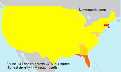 Surname Lebruto in USA Surname Lebruto in USA