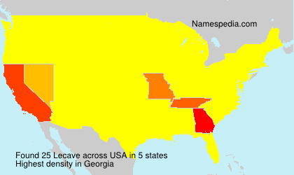 Surname Lecave in USA Surname Lecave in USA