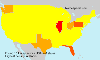 Surname Lecey in USA Surname Lecey in USA