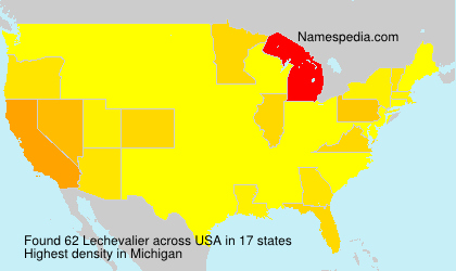 Surname Lechevalier in USA Surname Lechevalier in USA