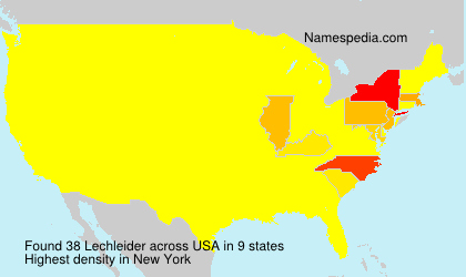 Surname Lechleider in USA Surname Lechleider in USA