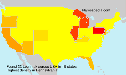 Surname Lechniak in USA Surname Lechniak in USA