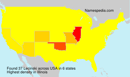 Surname Lecinski in USA Surname Lecinski in USA