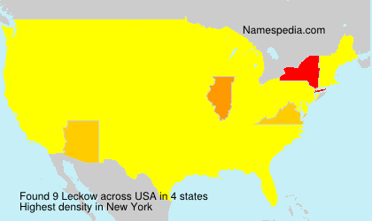 Surname Leckow in USA Surname Leckow in USA
