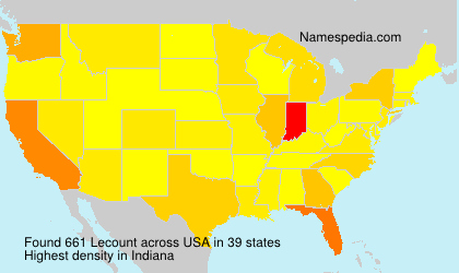 Surname Lecount in USA Surname Lecount in USA