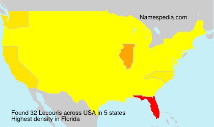 Surname Lecouris in USA Surname Lecouris in USA