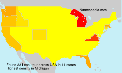 Surname Lecouteur in USA Surname Lecouteur in USA