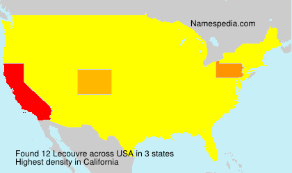 Surname Lecouvre in USA Surname Lecouvre in USA