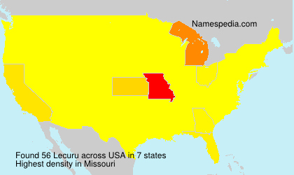 Surname Lecuru in USA Surname Lecuru in USA