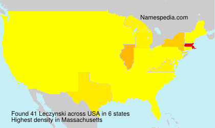 Surname Leczynski in USA Surname Leczynski in USA