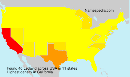Surname Ledavid in USA Surname Ledavid in USA
