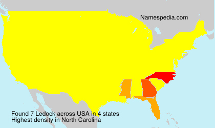 Surname Ledock in USA Surname Ledock in USA