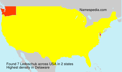 Surname Ledoschuk in USA Surname Ledoschuk in USA