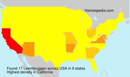 Surname Leembruggen in USA Surname Leembruggen in USA