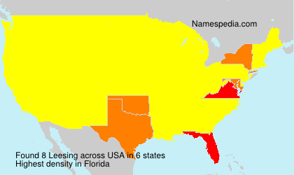 Surname Leesing in USA Surname Leesing in USA
