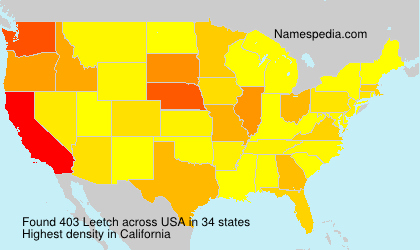 Surname Leetch in USA Surname Leetch in USA