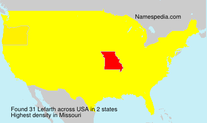 Surname Lefarth in USA Surname Lefarth in USA