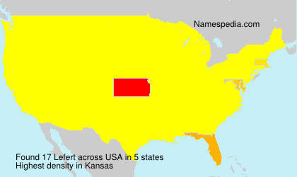 Surname Lefert in USA Surname Lefert in USA