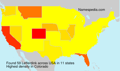 Surname Lefferdink in USA Surname Lefferdink in USA