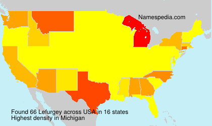 Surname Lefurgey in USA Surname Lefurgey in USA