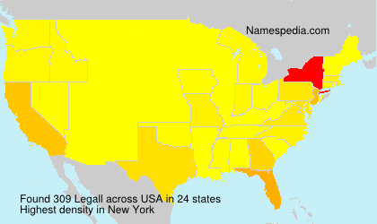 Surname Legall in USA Surname Legall in USA