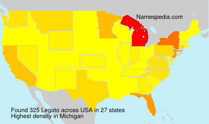 Surname Legato in USA Surname Legato in USA