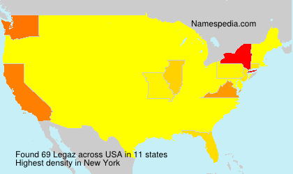 Surname Legaz in USA Surname Legaz in USA