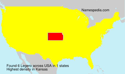 Surname Legero in USA Surname Legero in USA