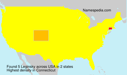 Surname Leginsky in USA Surname Leginsky in USA