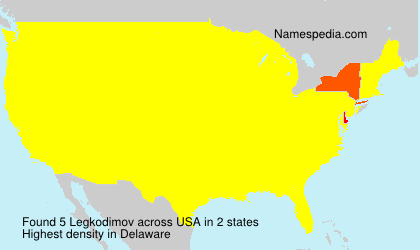Surname Legkodimov in USA Surname Legkodimov in USA