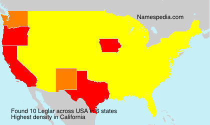 Surname Leglar in USA Surname Leglar in USA