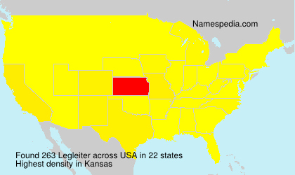 Surname Legleiter in USA Surname Legleiter in USA