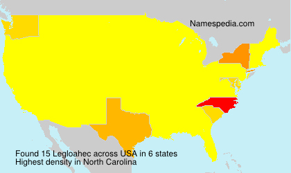 Surname Legloahec in USA Surname Legloahec in USA