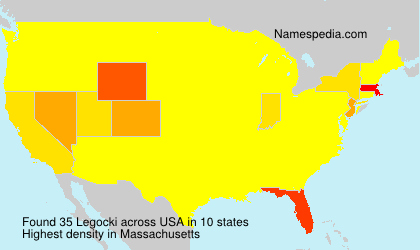 Surname Legocki in USA Surname Legocki in USA