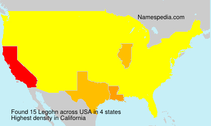 Surname Legohn in USA Surname Legohn in USA