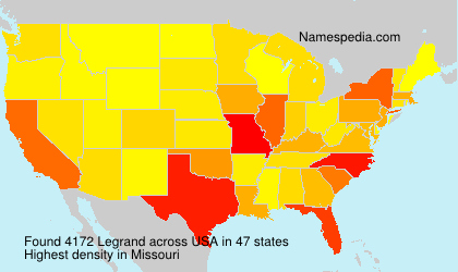Surname Legrand in USA Surname Legrand in USA