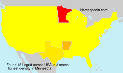Surname Legrid in USA Surname Legrid in USA