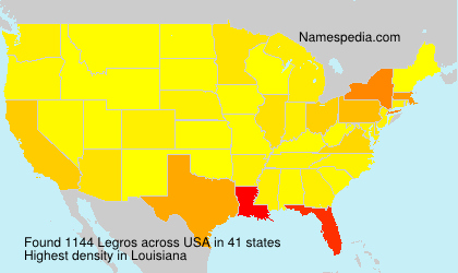 Surname Legros in USA Surname Legros in USA