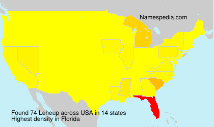 Surname Leheup in USA Surname Leheup in USA