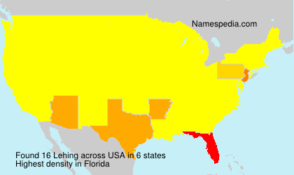 Surname Lehing in USA Surname Lehing in USA