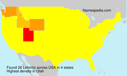 Surname Lehmitz in USA Surname Lehmitz in USA