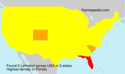 Surname Lehndorf in USA Surname Lehndorf in USA