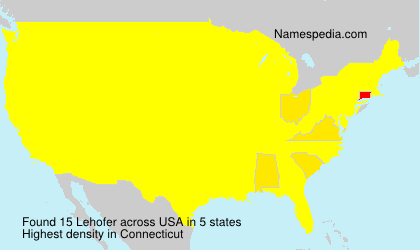 Surname Lehofer in USA Surname Lehofer in USA