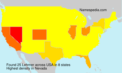 Surname Lehrner in USA Surname Lehrner in USA