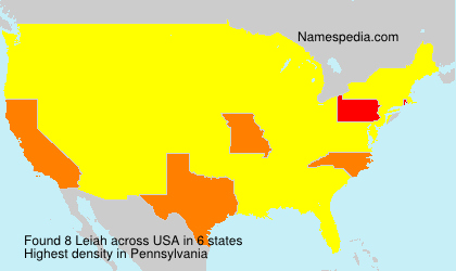 Surname Leiah in USA Surname Leiah in USA