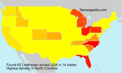 Surname Leidheiser in USA Surname Leidheiser in USA
